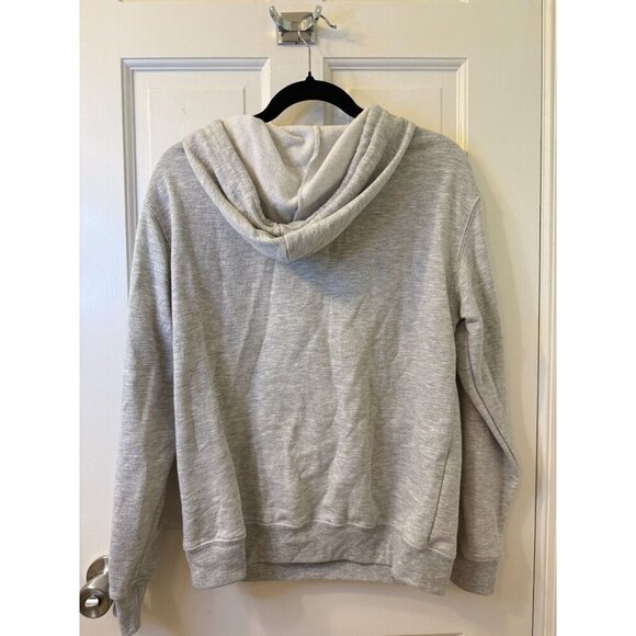 Looney Tunes Cartoon Central Perk Graphic Grey Hoodie - Size L (11-13) - Picture 5 of 8